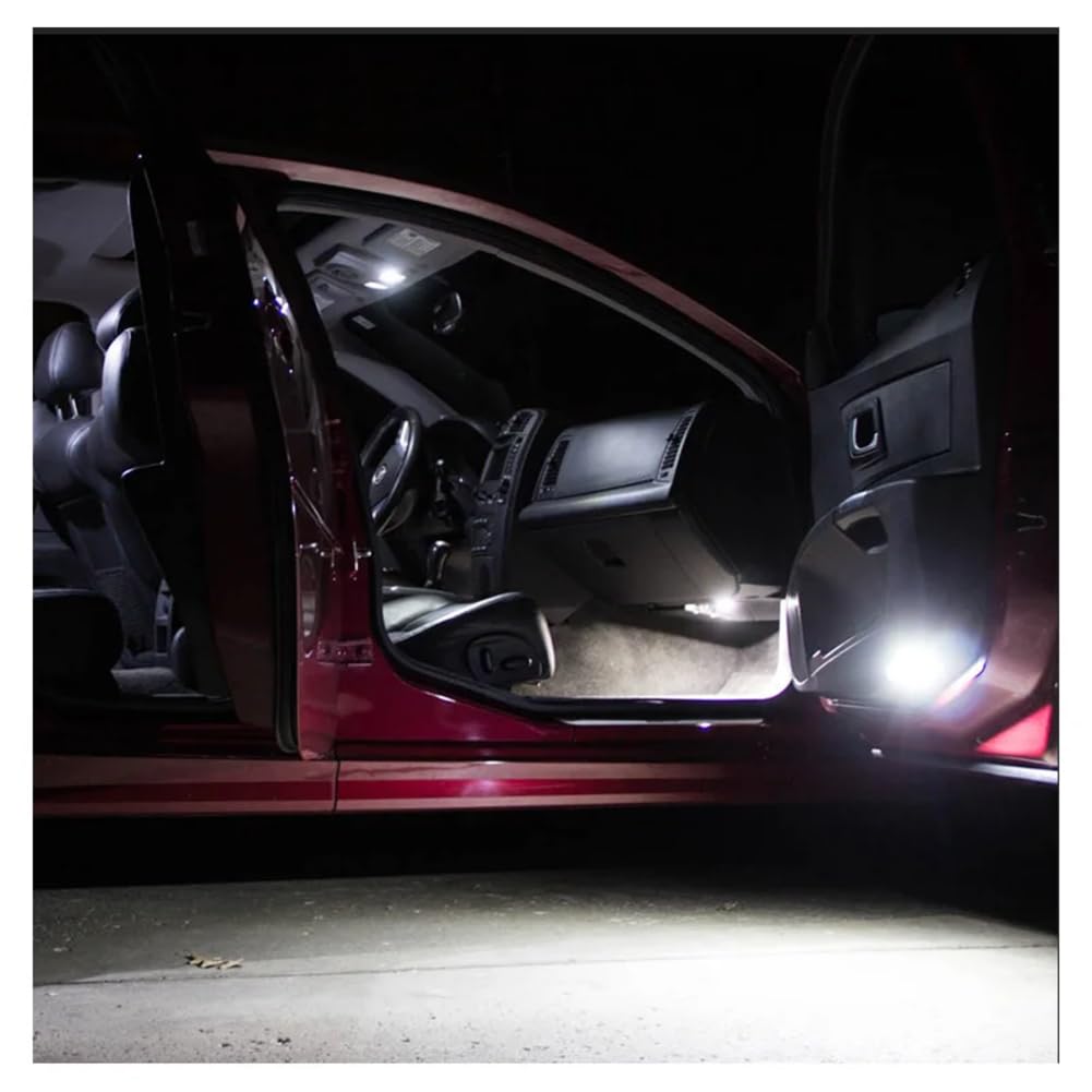 Kit d'ampoules de Plafond d'intérieur de Voiture à LED Canbus 11 pièces, pour Lampe de Plaque d'immatriculation de Porte de Coffre Acura NSX 2002 2003 2004 2005
