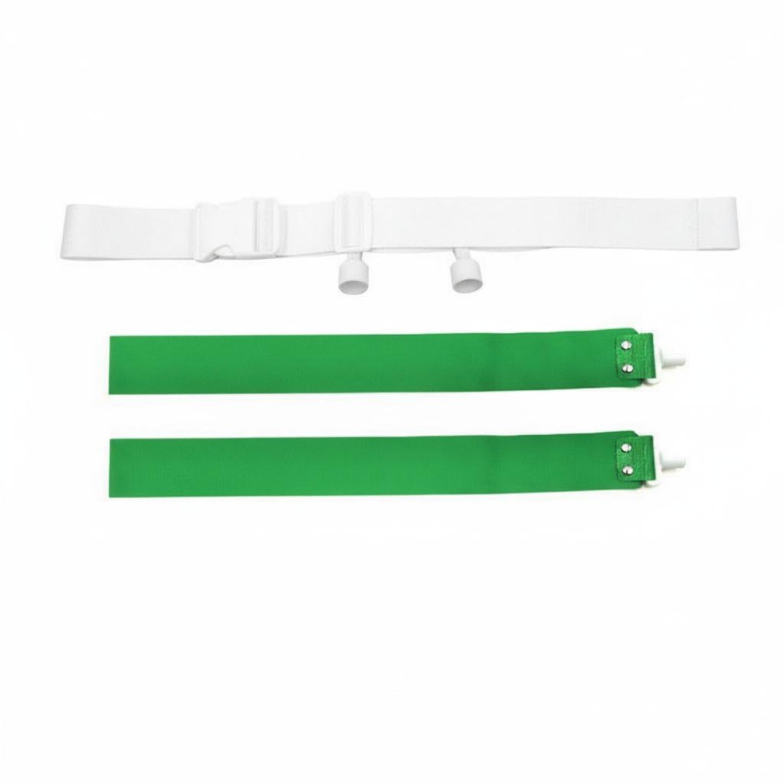 Non-Contact American Football Waist Tackle-Without Belt Set Tear-Resistant Team Game Gear Long-Lasting for Young Players, Kids, Beginners, PE Class, Training, League Matches, Green, Air-image-31