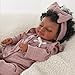 BABESIDE Lifelike Reborn Baby Dolls Black Girl – 20 Inch Lifelike Newborn Real Life Baby Dolls with Soft Weighted Body, Comfort Companion for Bedtime, Naptime & Emotional Support Gift for Kids Age 3+