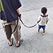 Anti Lost Walking Wrist Strap Escape Proof Leash with Adjustable Tether and Lock Buckle for Children Autism Special Child Secure Autism ADHD Adult Sized Lockable Coiled Link Cuff (1, Fits All)