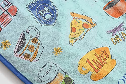 Image of Jay Franco Gilmore Girls Stars Hallow Throw Blanket - Measures 46 x 60 inches - Fade Resistant Bedding Super Soft Fleece Bedding (Official Gilmore Girls Product)