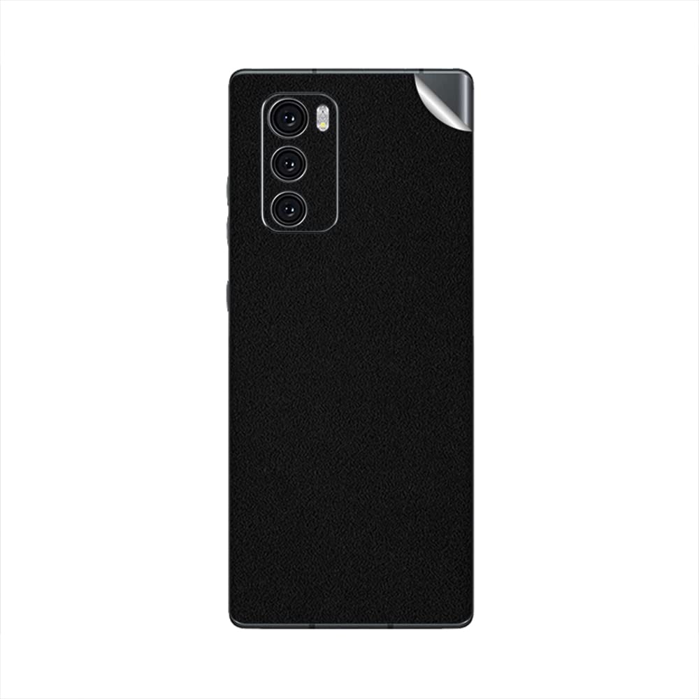 GADGETS WRAP Premium Material Skin Vinyl Decal Sticker Compatible with LG Wing - Black Matte-image-8