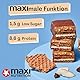 MaxiNutrition Milk & Coconut Protein Waffle Bar, 22% Eiweiß, 174 kcal, (12 Eiweißriegel x 40g), Ohne Zuckerzusatz