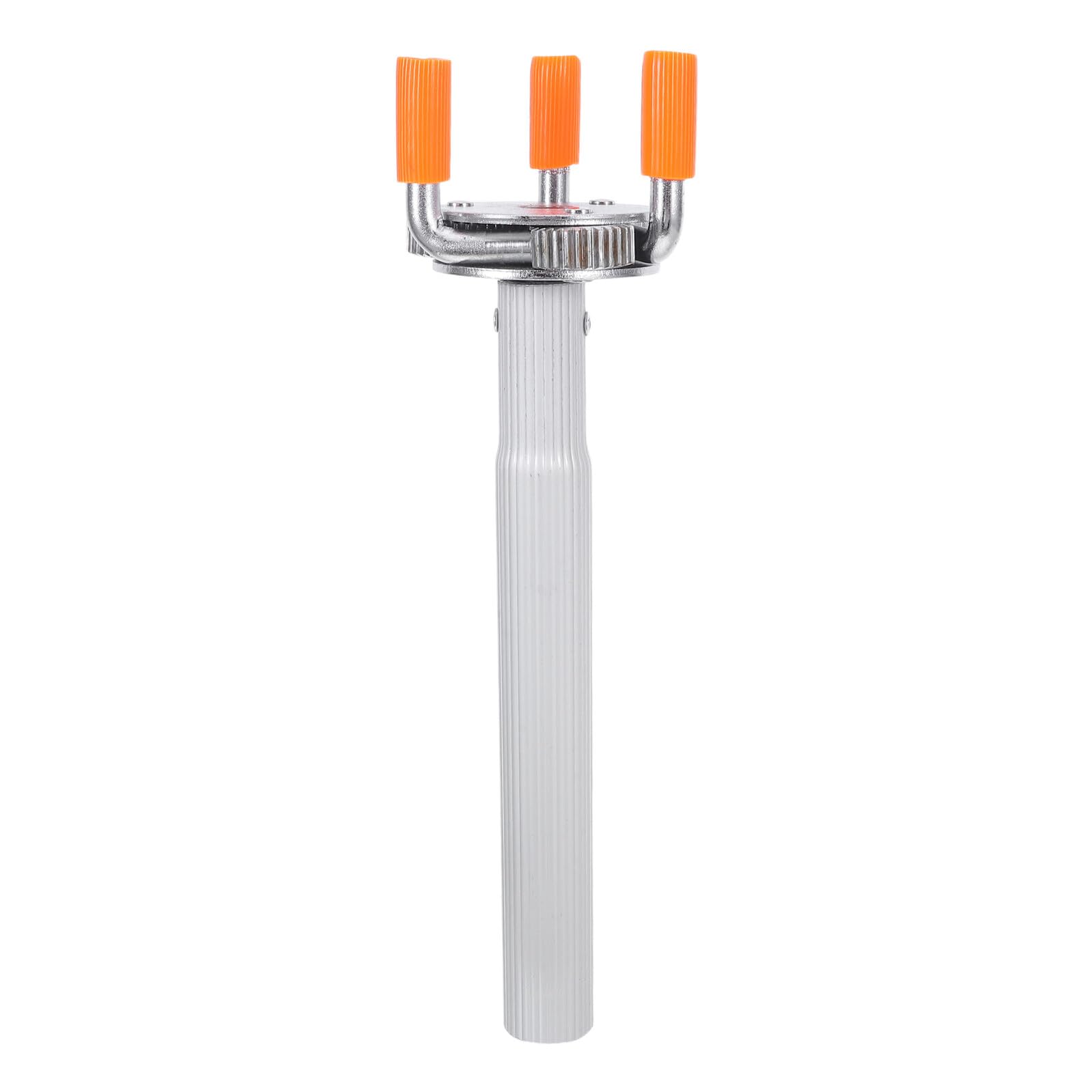 DOITOOL Herramienta de Extracción para Detectores de Humo con Cabeza de Garra y Poste Corto, 2 Piezas para Desmontaje Seguro en Techos Altos, Accesorio Profesional para Mantenimiento