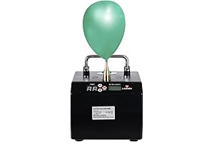Portable Electric Balloon Pump Professional Automatic Modeling Balloon Inflator Electric Balloon Blower...