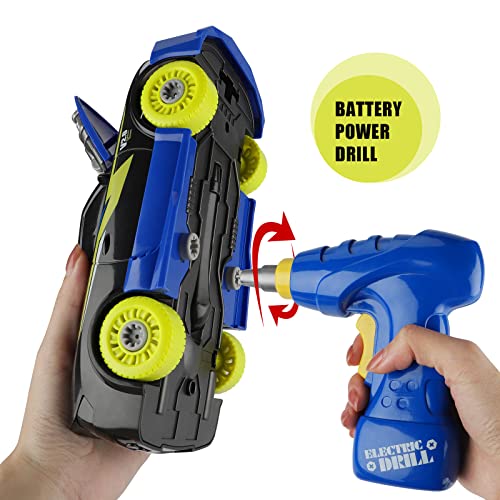 DIY Auto Bauspielzeug Mit Akkuschrauber - 46-teilig Für Kinder Ab 3 Jahren