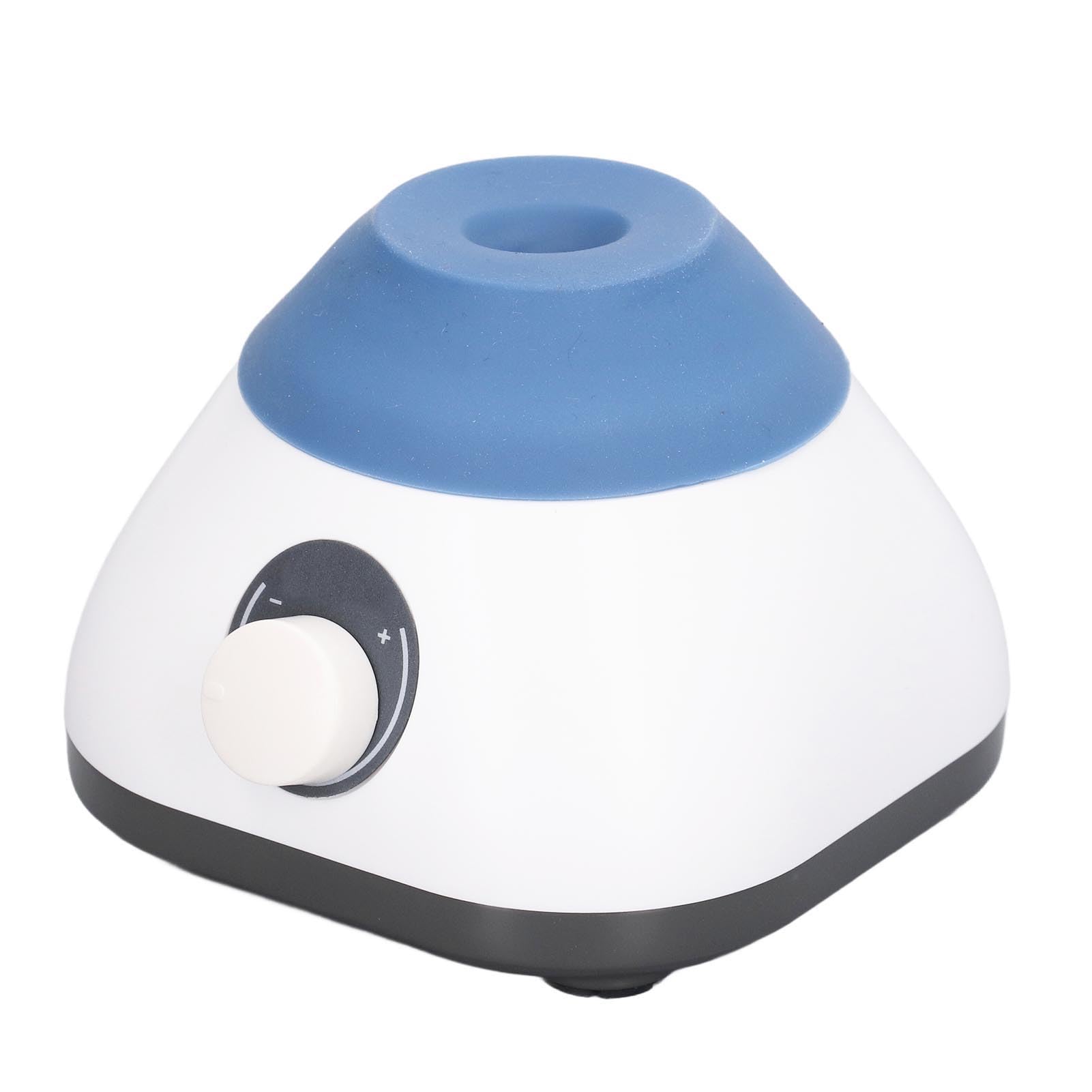 Cryfokt Mini Mezclador, Agitador de Pintura de Laboratorio Ajustable de 0 a 3000 RPM con Control de Velocidad de una Sola Perilla y Motor sin Escobillas, para Mezclar Muestras de Tubos (Enchufe de