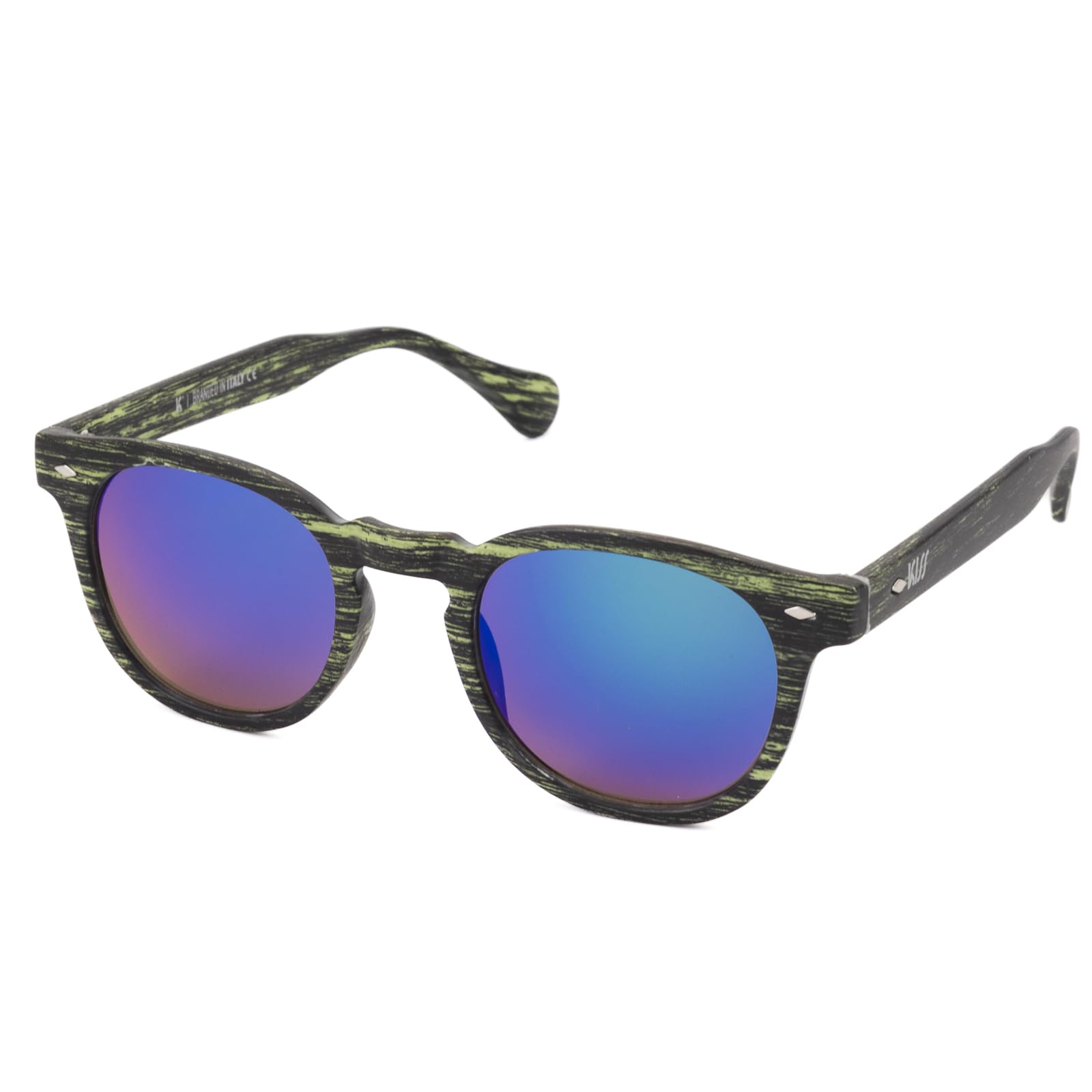 Occhiali da sole Johnny Depp uomo donna nero con lenti blu Brand Pif wear John 1 Occhiali da sole Johnny Depp uomo donna nero con lenti blu Brand Pif wear John 1