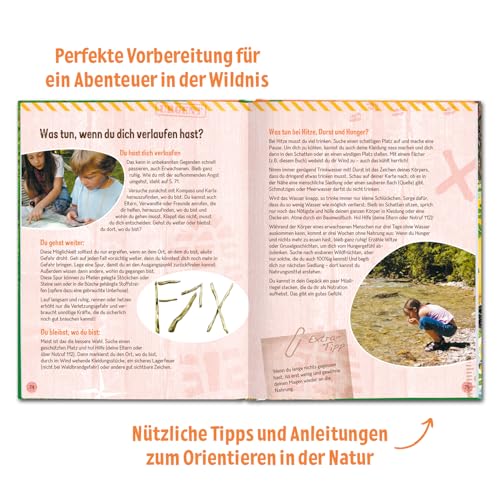 moses. Outdoor Survival – Alles, was du zum Überleben in der Natur brauchst, Kinderbuch mit Anleitungen und Checklisten, Mitmachbuch für Kinder ab 8 Jahren (Expedition Natur)