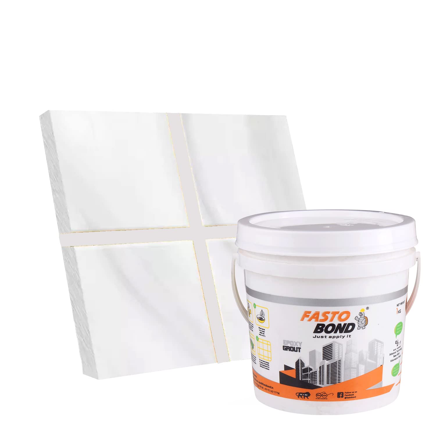 See full amazon price history chart for Vipul Fastobond Epoxy Grout - 1 Kg & 5 Kg - Solid_ Regular Colors Tile Grout_Fastobond | 3 Components Only | Premixed Filler For Uniform Finish (5 Kg, White) Vipul Fastobond Epoxy Grout - 1 Kg & 5 Kg - Solid_ Regular Colors Tile Grout_Fastobond | 3 Components Only | Premixed Filler For Uniform Finish (5 Kg, White) (B094XQ7MTF) Amazon Price History, Amazon Price Tracker