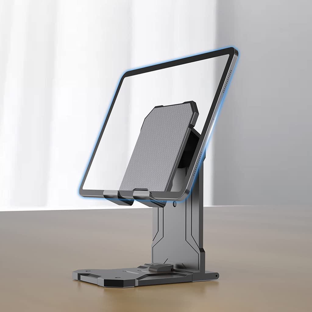 Lazy Flat - Supporto universale per cellulare, pieghevole, per smartphone, scrivania