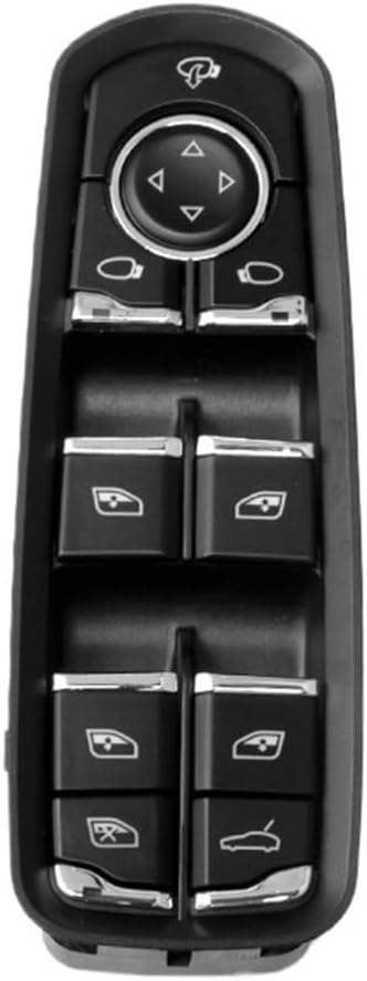 High Mass Car Power Window Control Switch Fit for Porsche Fit for Panamera Fit for Cayenne(Model A)