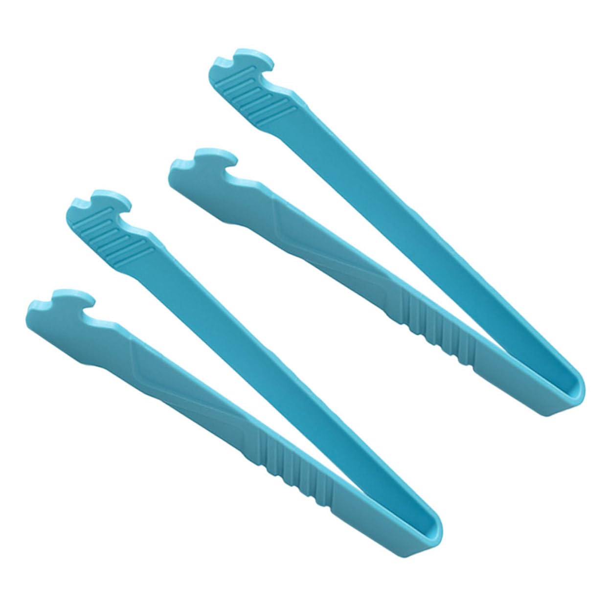 Abaodam 4 Set Pinze Multi Per Bbq E Servizio Alimentare Da Ergonomiche E Scottatura Per Carne Pasta Pane E Ghiaccio 2 Pezzi * 4