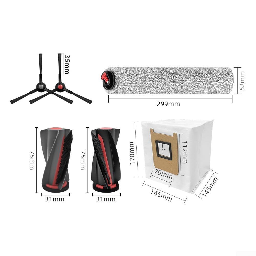 Kit Ricambio per spazzola Rotante per Eufy per omni E28 per e25