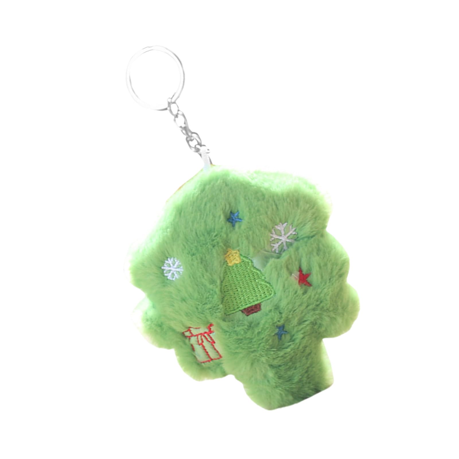 Multipurpose Sturdy Plush Ornament Keychain Charm Pendant for Christmas Trees Portable and Easy to Hanging Designs Soft Plush Hanging Ornament