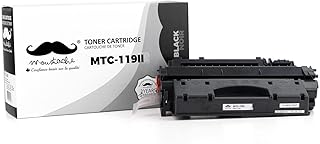 Moustache Toner Cartridge Compatible for Canon119X (3480B001AA) Replacement for ImageClass LBP251dw, LBP253dw, LBP6300dn, LBP6650dn, LBP6670dn, MF414dw, MF416dw, MF419dw, MF5850, MF5850dn, MF5880, MF5880dn, MF5950dw, MF5960dn, MF6160dw, MF6180dw, 6400 Pages High Yield