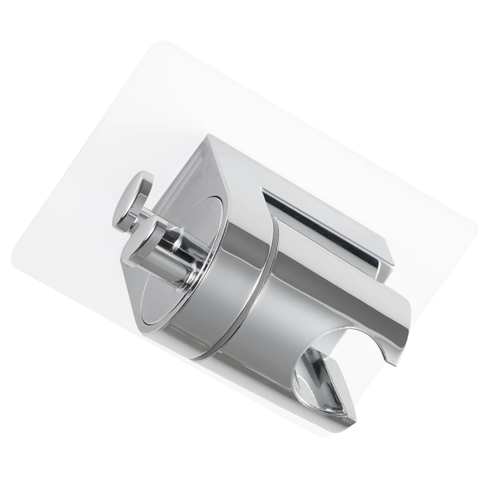 YROHGKPN Bathroom Organiser Adjustable Shower Holder with 2 Hooks Strong Load Capacity Bracket Hook
