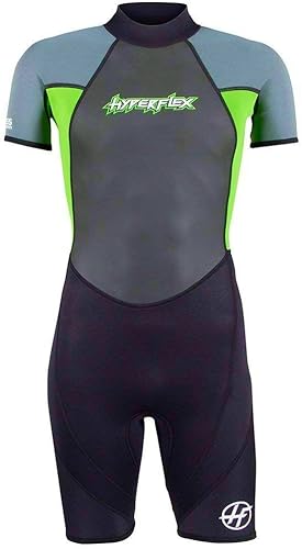 Hyperflex - Traje de neopreno para niño (0.098in, 4 vías, elástico de neopreno premium Ajuste anatómico con cuello ajustable Surf, deportes