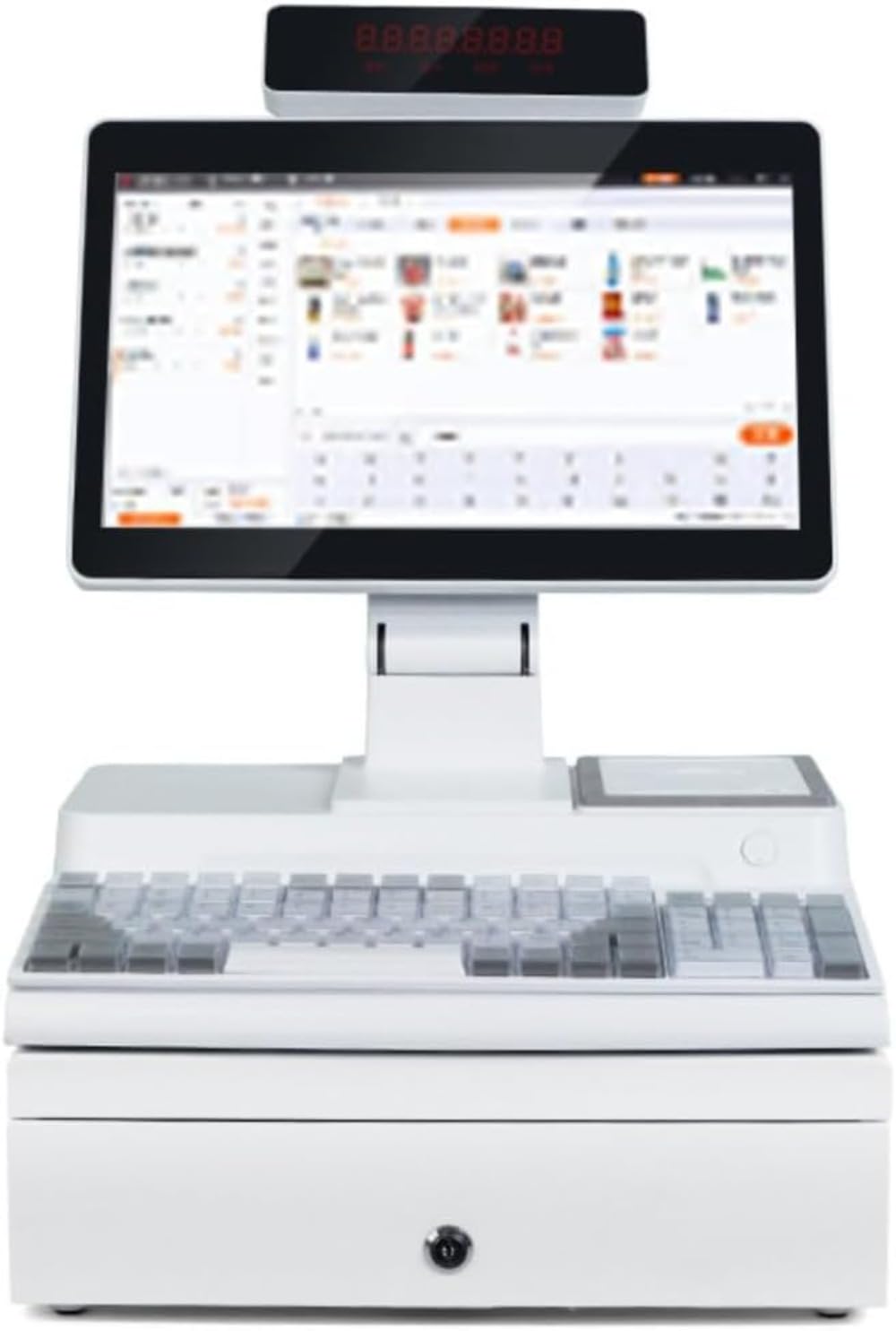 Amazon | TVT 業務用 電子キャッシュ 電子レジスター posレジ 14インチ Amazon | TVT 業務用 電子キャッシュ 電子レジスター posレジ 14インチ
