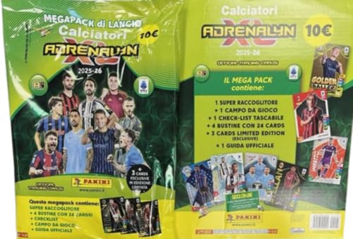 Abj Raccoglitore Album Con 5 Tasche Per Carte Adrenalyn Xl 2023 2024 Panini Calciatori