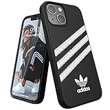 アディダス iPhone13miniケース iPhone12miniケース サンバ 3-ストライプス & ロゴ FW21 デザイン ブラック [adidas iPhone 13 mini / 12 mini カバー SAMBA black/white]