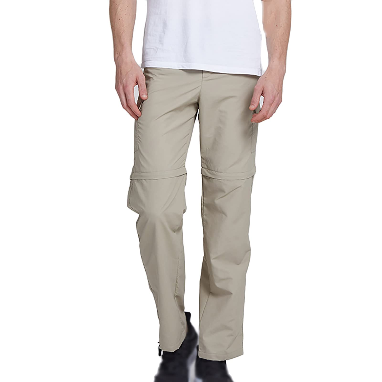 G&F Pantalones Trekking Hombre Softshell Impermeables y Anti-Viento Transpirables Pantalones para Montaña Escalada Running