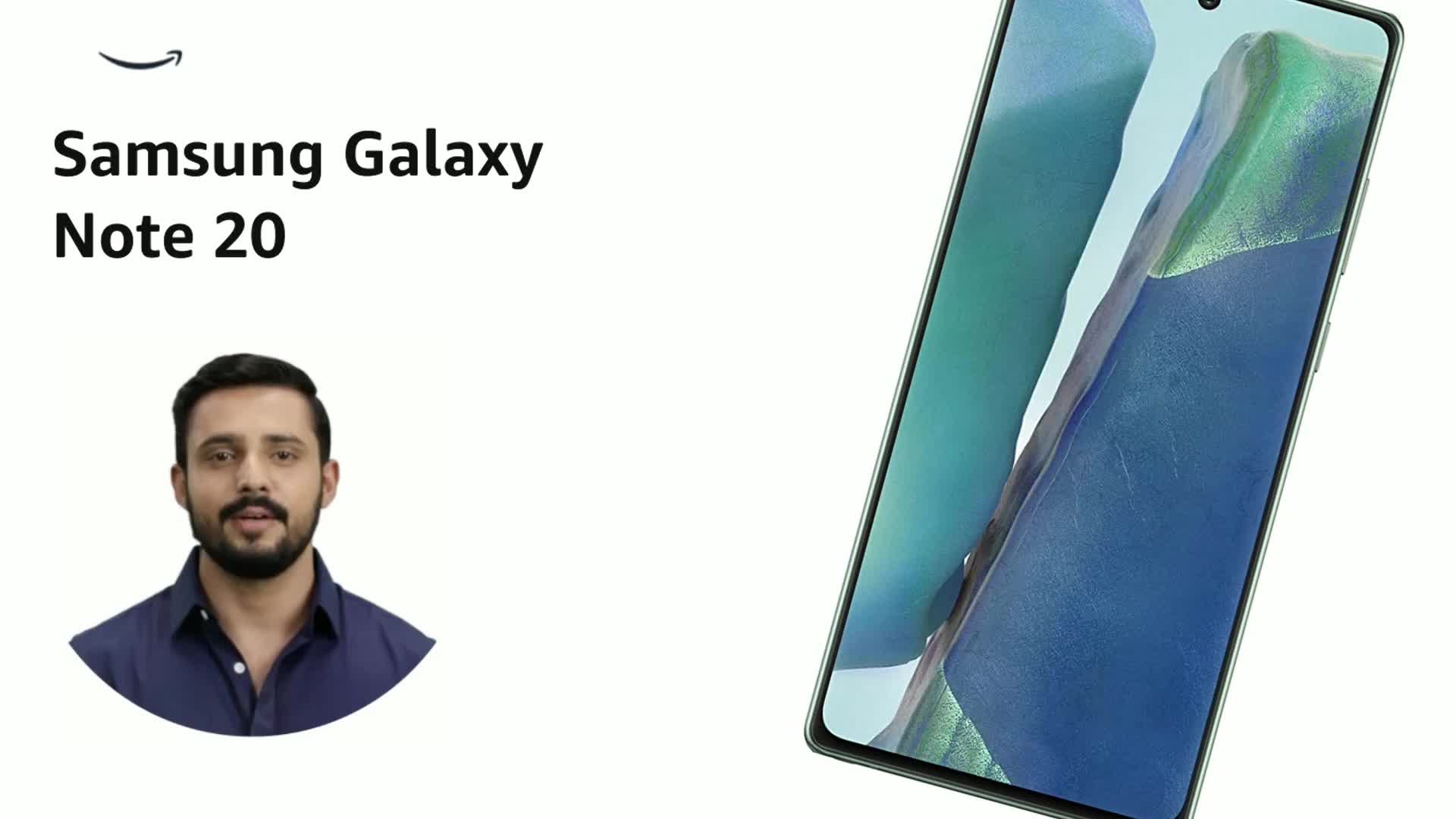 Refurbished) Samsung Galaxy Note 20 (Mystic Green, 8GB RAM, 256GB