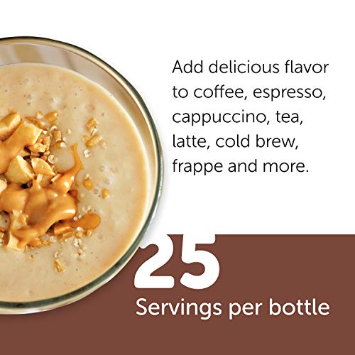 Jordan's Skinny Syrups Sugar Free Coffee Syrup, Peanut Butter Cup