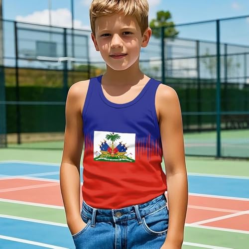 Kids Girls Athletic Undershirts Sports Dance Workout Tank Tops Round Neck Cotton Cami Shirts Breathable Dancewear4