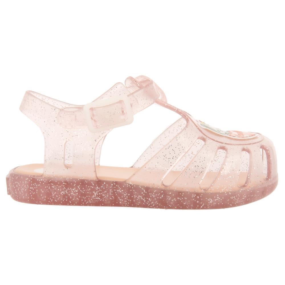 Sandali Rosa con Glitter E Patch di Orsetto per Bambino Newberg