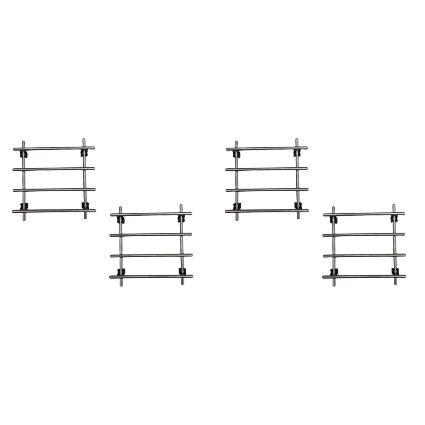 Hndhbfgrt 4Pcs Stainless Steel Trivets for Pots Table Hot Pads Pot Trivets Cooling Rack Pot and Pan Holder for Cooking Pan