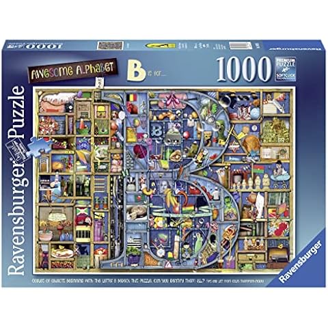 Ravensburger Alfabeto B, Colin Thompson, 1000 Piezas, puzle Cover