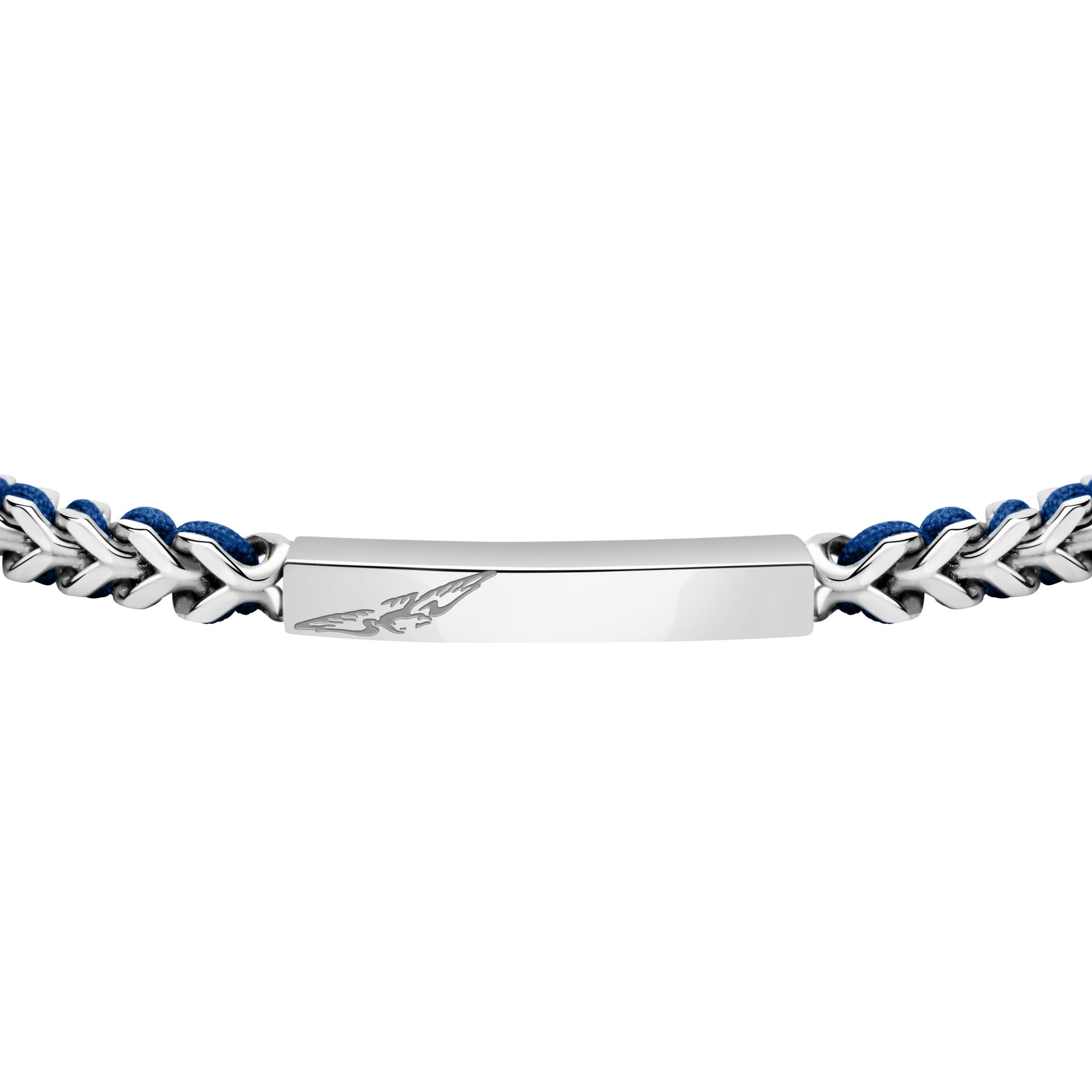 Sector No Limits Bracciale PULSEIRA, Bandy, Nylon AZ Chiaro, 22 cm SZV73 Marca, Única, Metalli non preziosi, Nessuna pietra preziosa