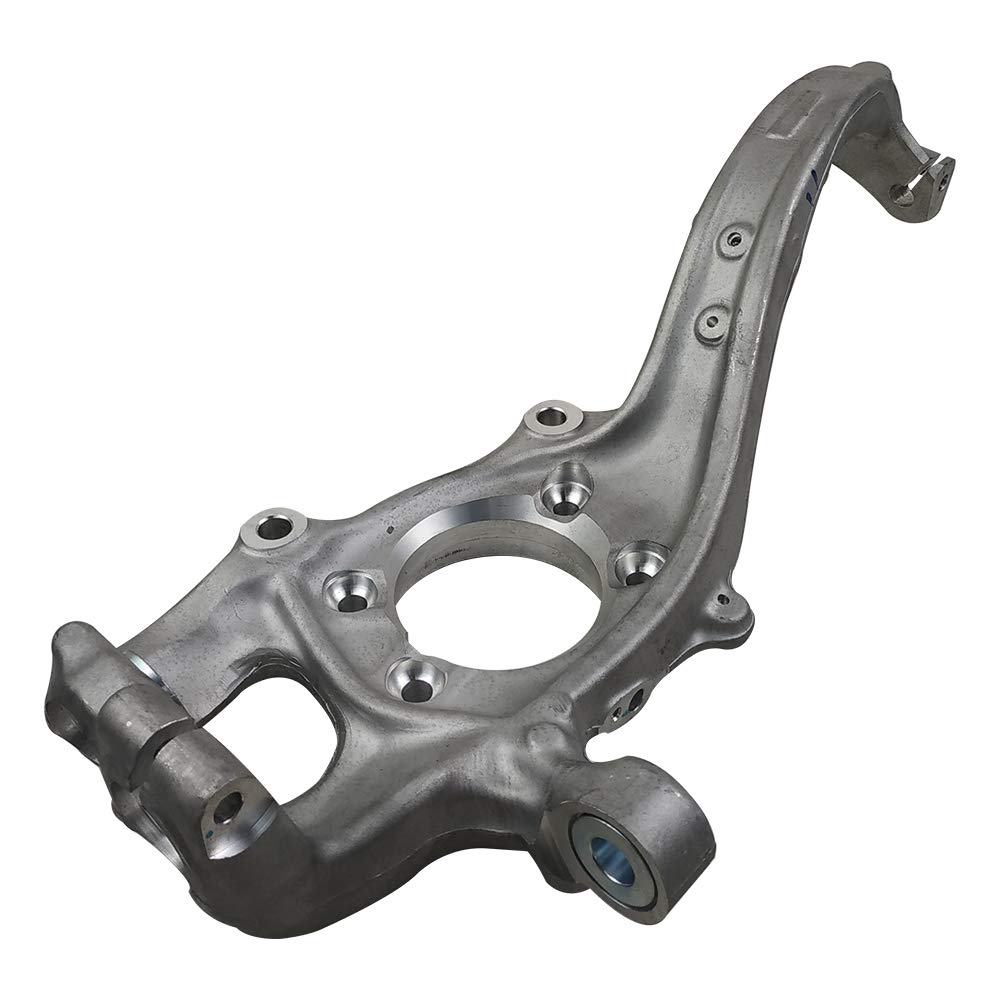 Front Left Steering Knuckle Replacement for 2010-2016 Audi A4 A5 Q5 Allroad RS5 S4 S5 2.0L 2010-2012 Part# 8K0407253AB 8K0407253Q GLOSSY