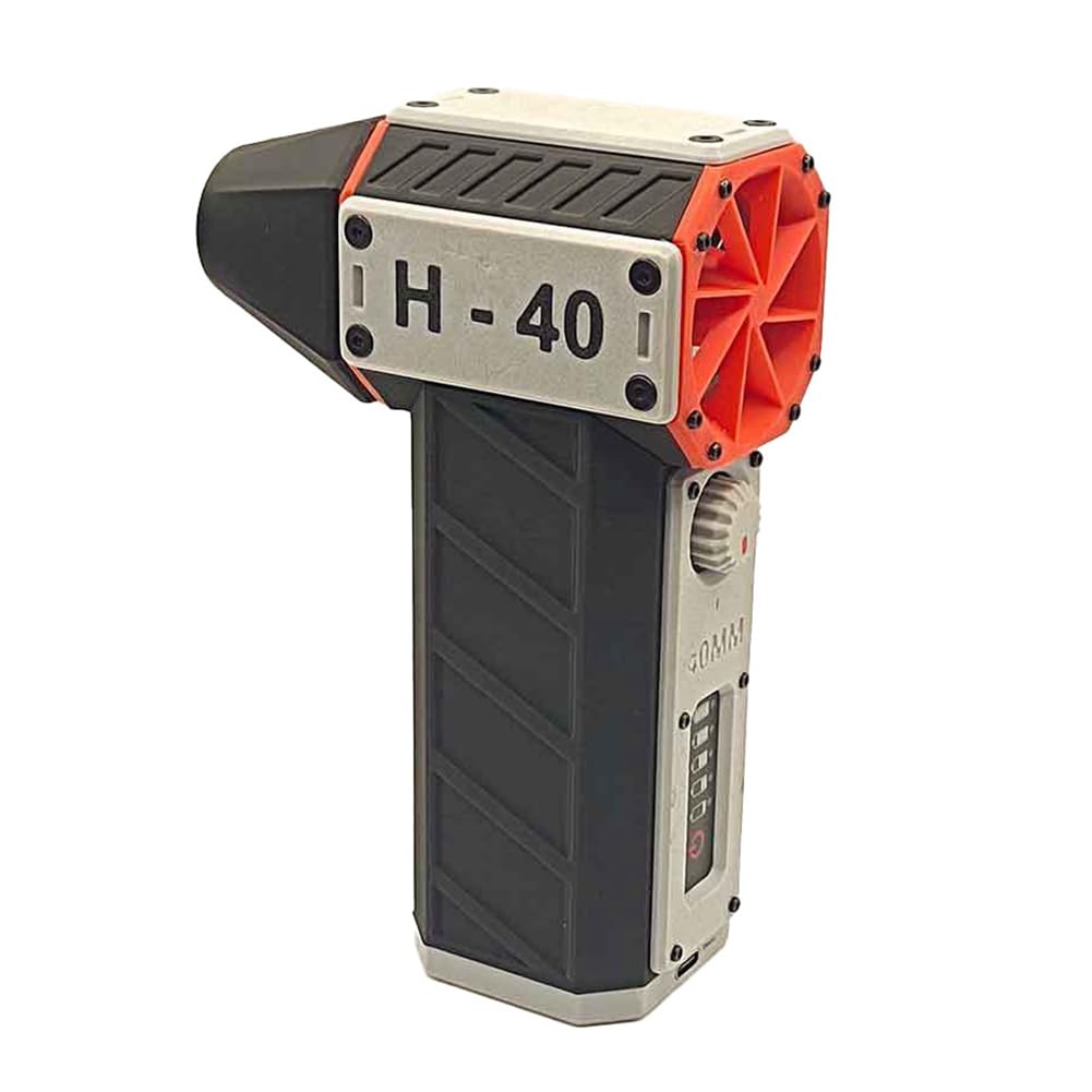 Bamberg Mini Ventilatore Elettrico Portatile Turbo Jet Fan 40MM Brushless Motor Ventilatore Violento Velocità del 56m/S Ventilatore Industriale per Condotti