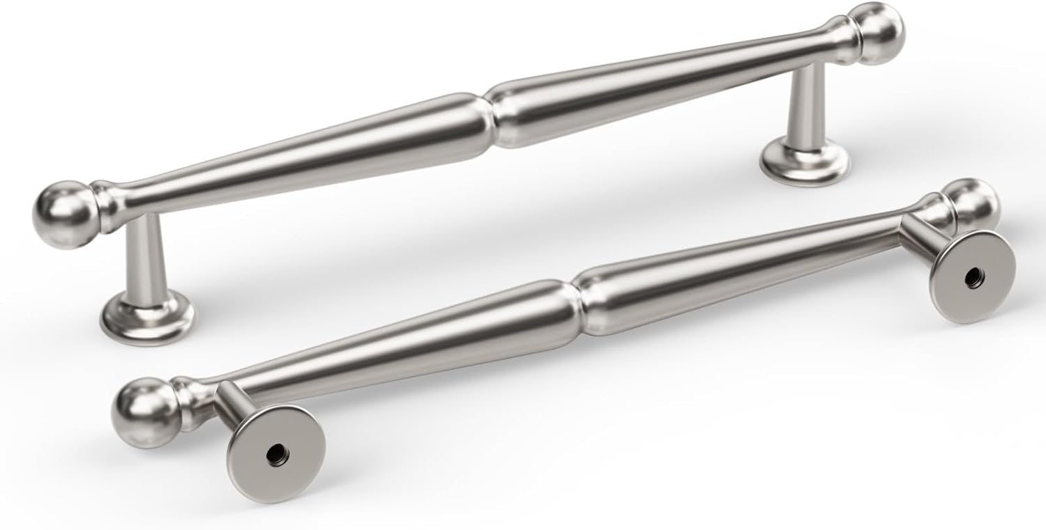 goldenwarm 10 Pack Brushed Nickel Cabinet Pulls 5 Inch Brushed Nickel