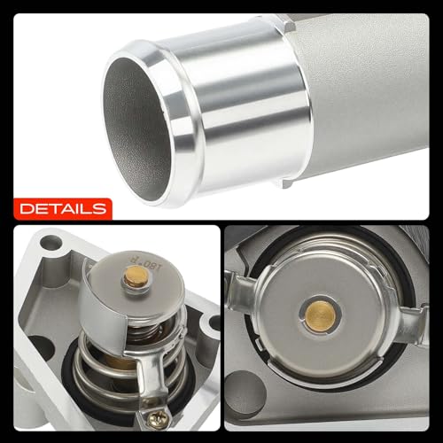A-Premium Upgraded Aluminum Engine Coolant Thermostat Housing Assembly by A-premium - Used condition - Image 9