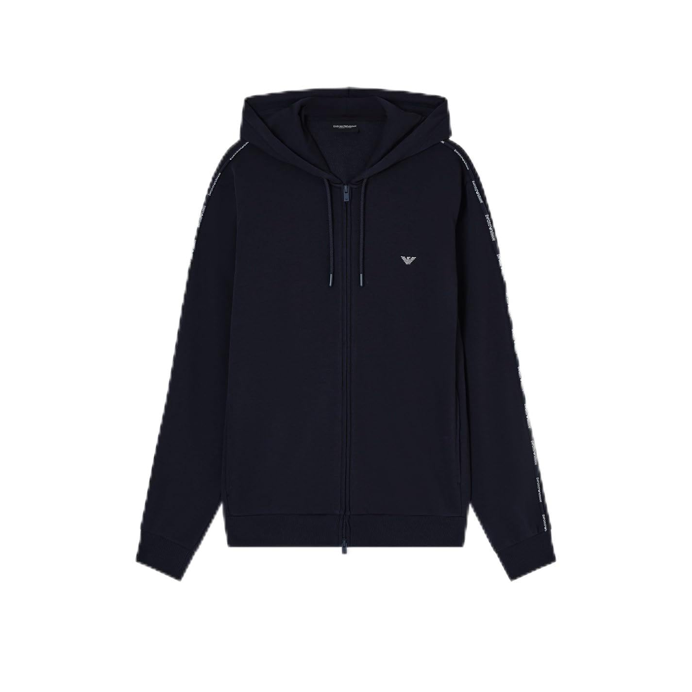 Emporio Armani Men's Zip Hoodie - Armani Blue - S