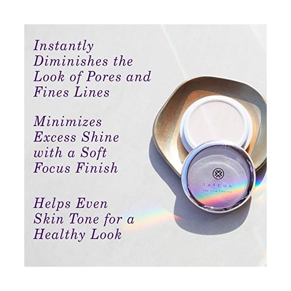 Tatcha-The-Silk-Canvas-Velvety-Makeup-Perfecting-Primer-Helps-Makeup-Last-Longer-and-Instantly-Perfects-Skin-20-grams-07-oz Tatcha The Silk Canvas | Poreless Primer for Face Makeup, Lasts Longer and Instantly Perfects Skin, 20 G | 0.7 oz