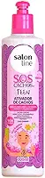 Salon Line, Ativador de Cachos, SOS Cachos Teen, Vegano - Para Cabelos Ondulados, Cacheados e Crespos, 300ml