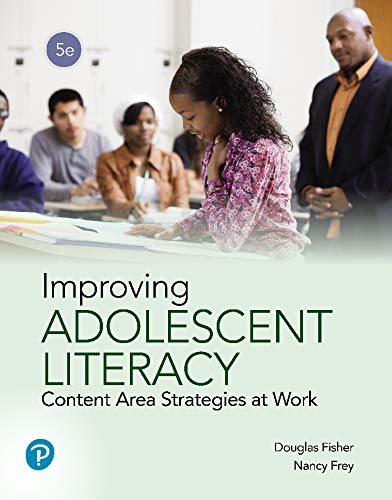Improving Adolescent Litearcy: Content Area Strategies at Work