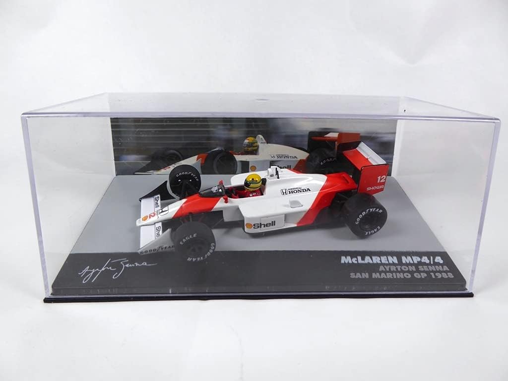 OPO 10 - Altaya 1:43 - Formula 1 - McLaren MP4 / 4# 12 Ayrton Senna Winner San Marino GP F1 1988 (689) - Image 8