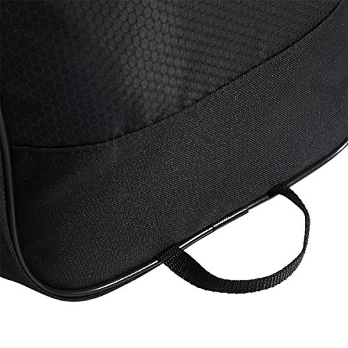 adidas Defender III Medium Duffel Bag, Black/Gold, One Size