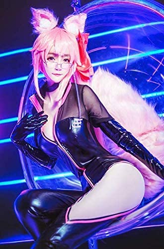 Amazon.co.jp: [SYQ] COMP fgo玉藻前殺階狐秘書狐cosタイトピ服