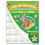 Ireer 1 Pcs One Page a Day Triple Digit Addition and Subtraction Math Problem Workbook for Grades 2-3, Just Tear Out a Page Each Day for Repetitive Math Practice