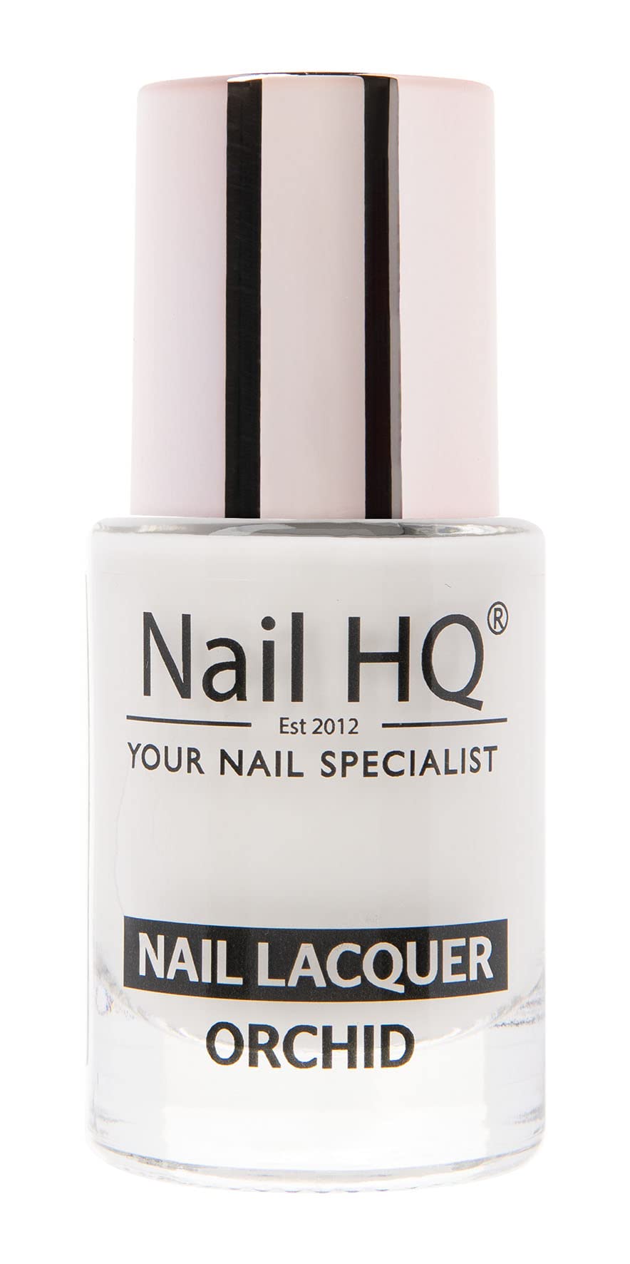 Nail HQ Nagellack Orchidee – 10 Ml, Deckendes Weiß, Vegan & Tierversuchsfrei