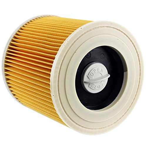 SPARES2GO Filtre à Cartouche pour Karcher MV2 NT27 / 1 Wet & Dry Aspirateurs