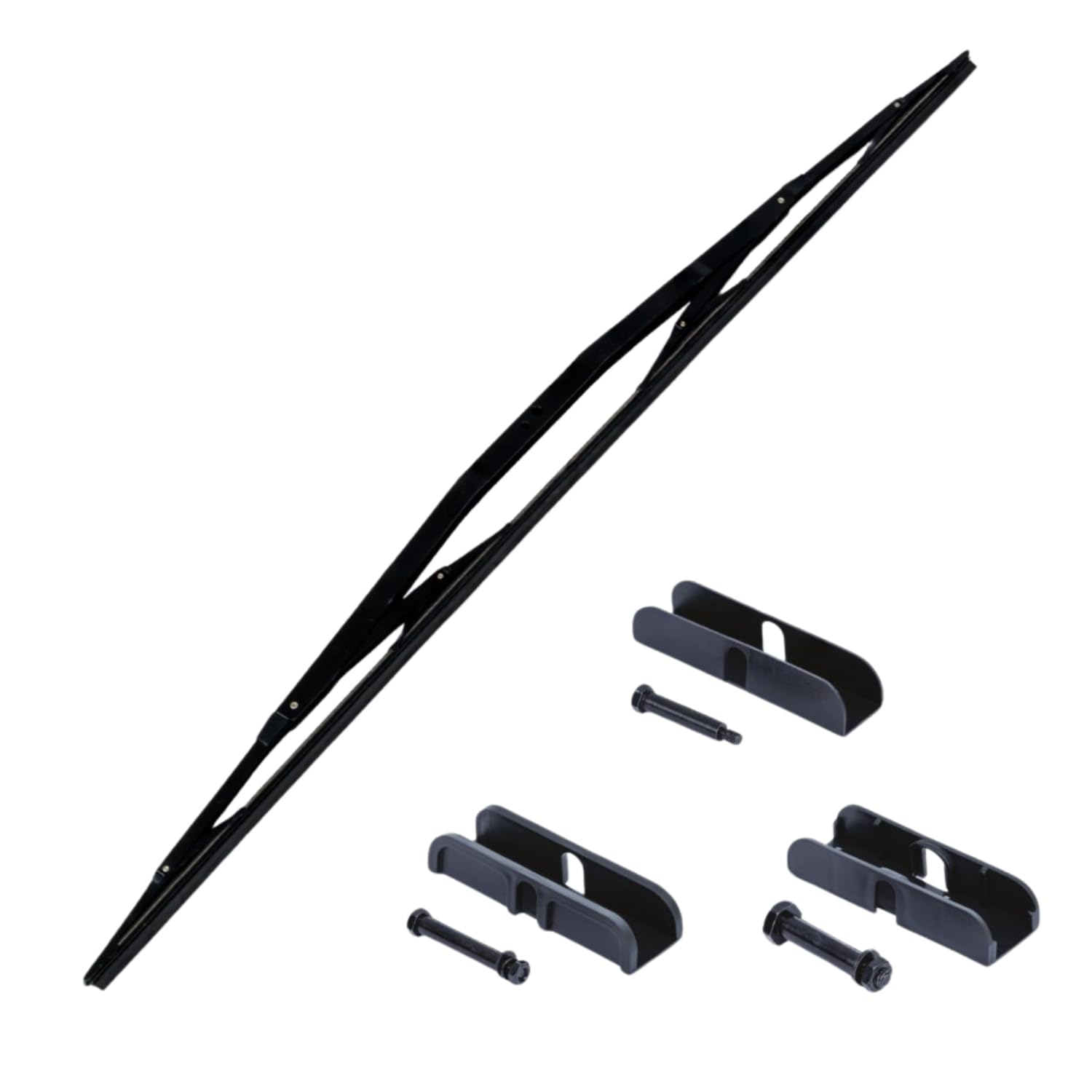MATADORCommercial Heavy Duty Windscreen Wiper Replacement Blade, CV 1000 MM - 40" Bolt/Clip, Fits Bus or Coach - M975947