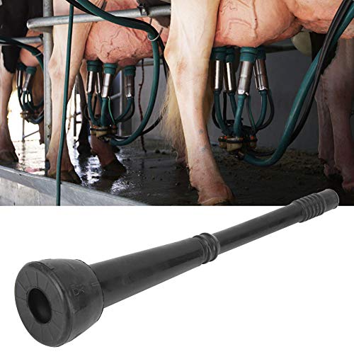 4 Pcs Black, for Cow Milking Machine Milker Pliers Rubber Liners Accessories Simply Installation