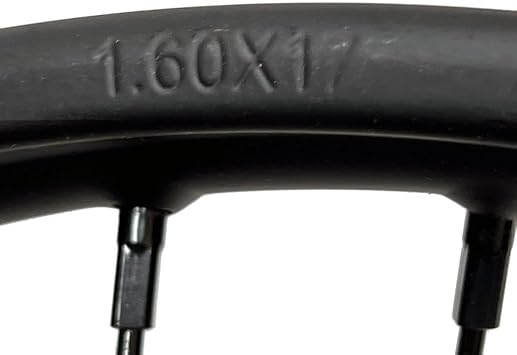MYK Wheel Rim Front 1.6x17 fits tire 70/100-17, Compatible with Tao Tao DB17 and many other models Dirt Bike Off Road Motorcycles 125cc